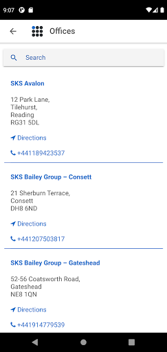 SKS Business Services Screen 3