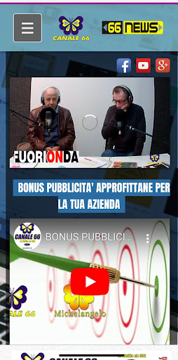CANALE 66 Screen 2