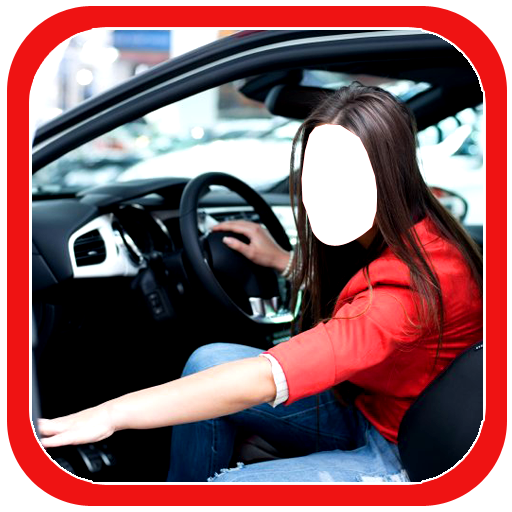 Women With Car Photo Frames logo