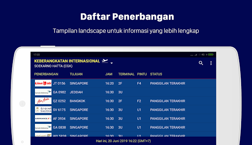 Info Penerbangan Screen 2