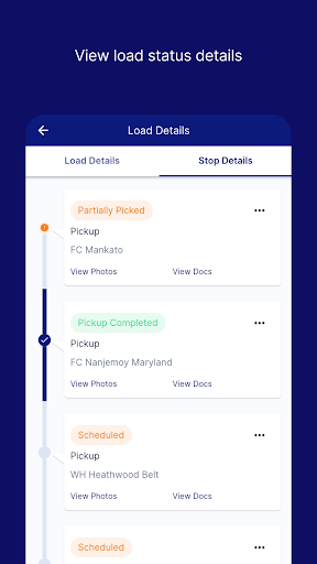 Settyl Driver Connect Screen 2