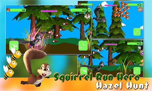 Squirrel Run Hero: Hazel Hunt  screenshots 1