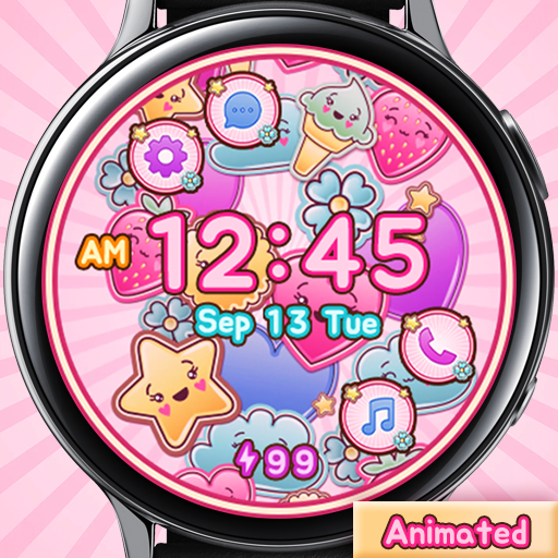 Lovely Cute Jelly_Watchface logo