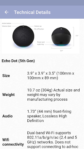 Amazon Echo Dot 5th Gen Guide Screen 3