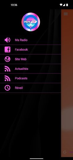Android application PEPSUPMUSIC screenshort