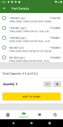 Screenshot of TractorPlus