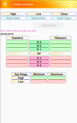 Global Trader Calculator Screen 2