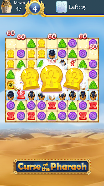 Curse of the Pharaoh - Match 3 11.1358.93 APK + Mod (Unlocked) for Android