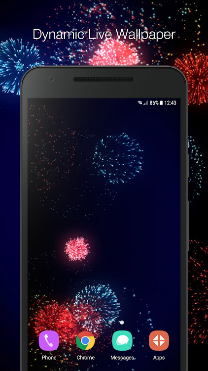 Fireworks Live Wallpaper - 3.1 - (Android)