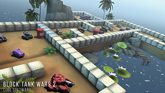 Captura de pantalla Premium de Block Tank Wars 2