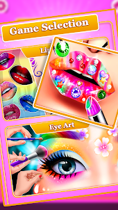 Eye Art Makeup: Lip Art Games