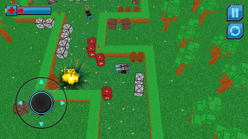 Android application Power Tanks: World of Future screenshort