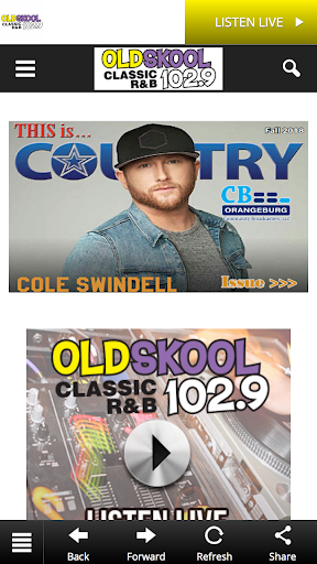 Android application Old Skool 102.9 WQKI screenshort