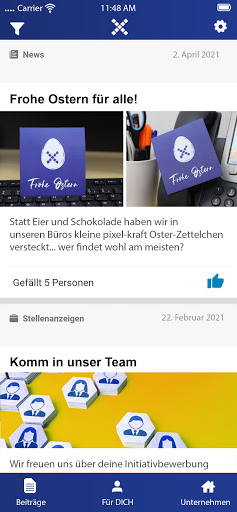 Android application pixel-kraft screenshort