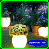 garden lighting ideas icon