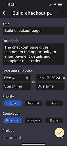 MindView Assist Screen 2