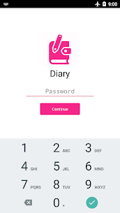 Diary, Journal app with lock 4