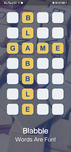 Android application Blabble screenshort