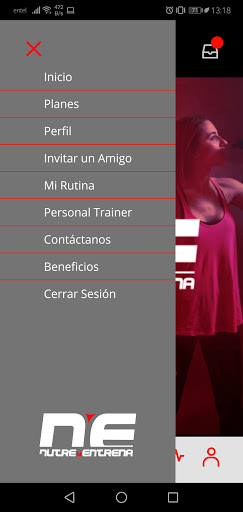 Nutre y Entrena Screen 2