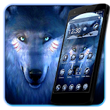 Black Cool Wolf  King Theme icon