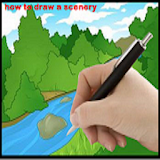 How to Draw a Scenery icon
