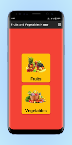 Fruit & Vegetable Name for Kid 1.2 APK + Mod (Free purchase) for Android