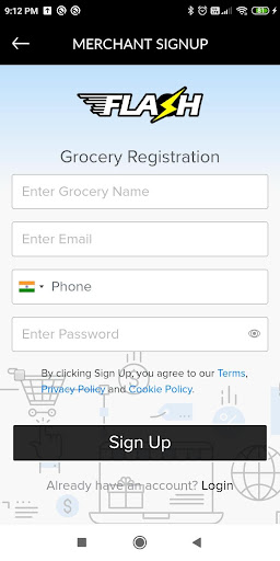 Flashdelivery merchant