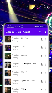 Captura de Pantalla 8 Coldplay Music Playlist android