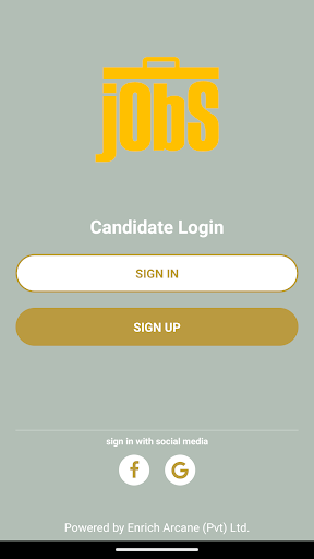 Android application Jobs For My CV screenshort