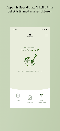 Android application Hur mår min jord? screenshort