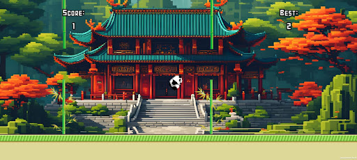 Android application Flappy Panda screenshort