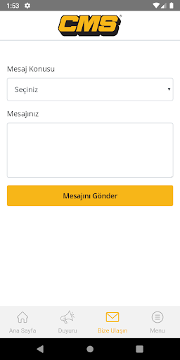 CMS Biz Bize Screen 3