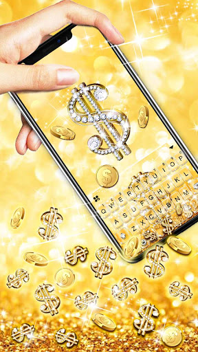 Golden Dollar Gravity Keyboard Screen 2