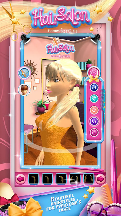 Hair Salon Games for Girls by Webelinx Love Story Games - (Android Apps) —  AppAgg