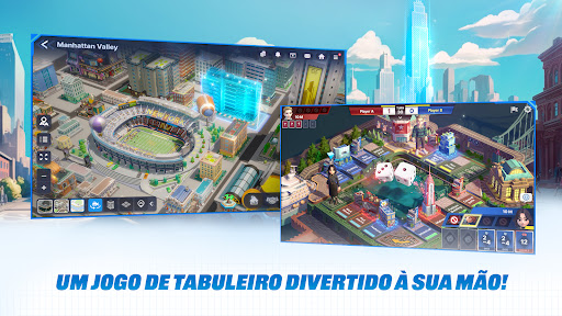 Visualização do aplicativo