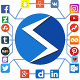 All Social Media apps in one app -All Social sites icon