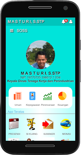 Android application Smart Office Smart Service screenshort