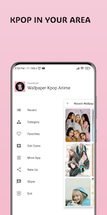 Wallpaper Kpop Anime Korea