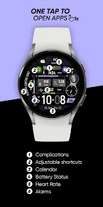 Tech Horizon - Watch Face