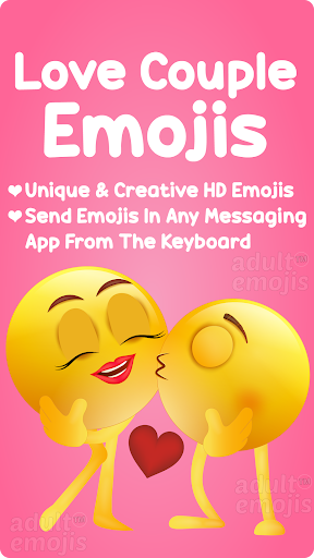 Love Couple Emoji Sticker Keyb Screenshot 1 - AppWisp.com