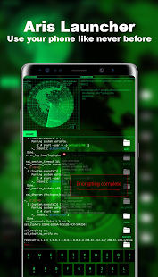 Aris - Linux Launcher, shell and command lines android2mod screenshots 1