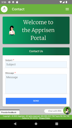 MyApprisen Screen 3