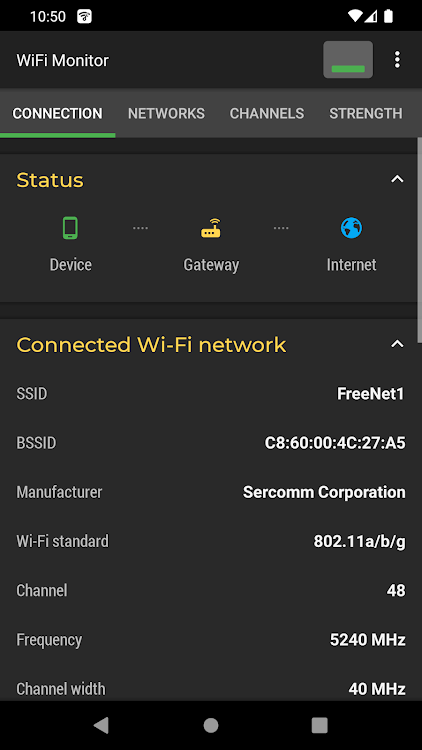 WiFi Monitor: network analyzer - 2.10.10 - (Android)