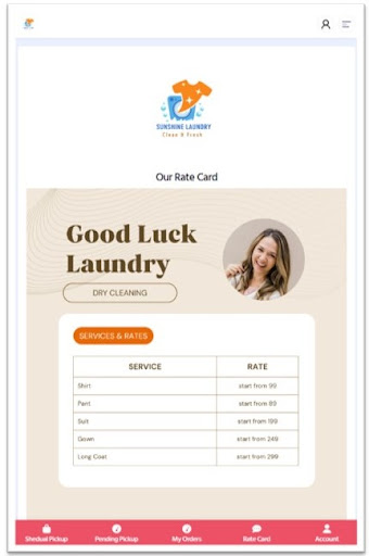Easy Drycleaners Screen 2