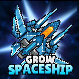 תמונת סמל Grow Spaceship : Idle Shooting