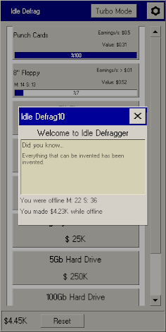 Idle Defrag - Screenshot 3