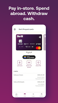 Skrill - Pay & Send Moneyのおすすめ画像4