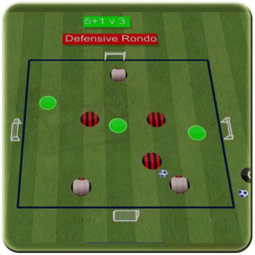 Football Rondo Drills logo