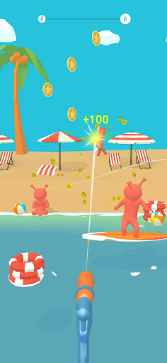 Android application Shoot the Spiky screenshort