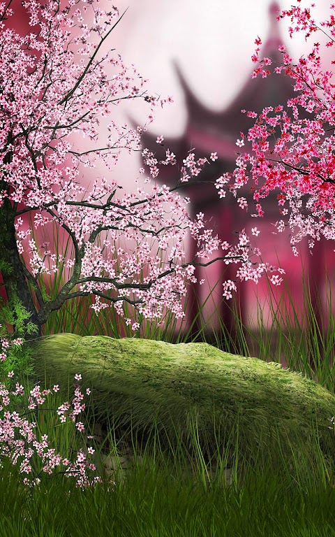 Sakura Live Wallpaperのおすすめ画像1